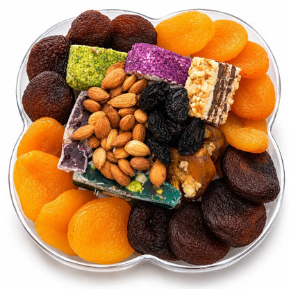 Han Bey Kayısı Hediyelik Paketi No:1, 350 g ağırlığında gün kurusu kayısı ve özenle seçilmiş yöresel lezzetlerden oluşan zarif hediye kutusu.
